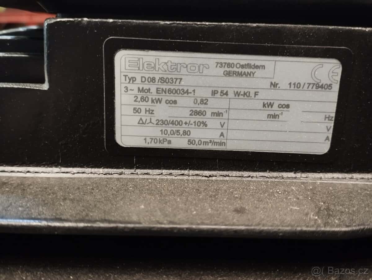 Ventilátor dmychadlo 5