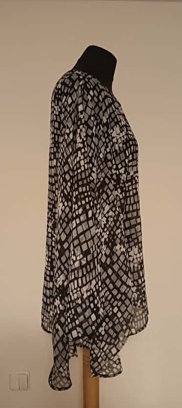 halenka černá šedá 2