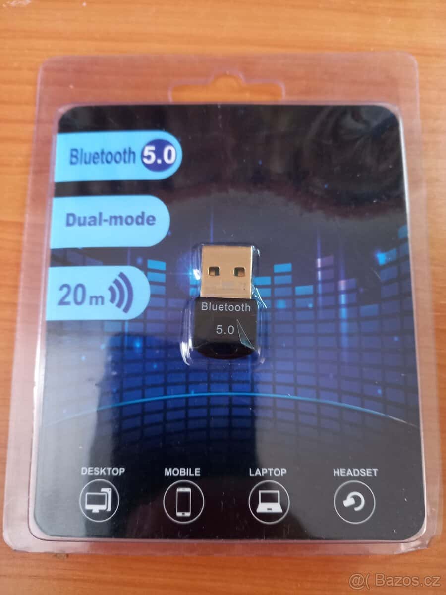 ADAPTÉR BLUETOOTH 5.0 1