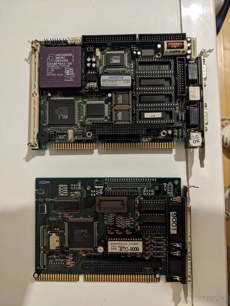 Výběr retro PC komponent 5