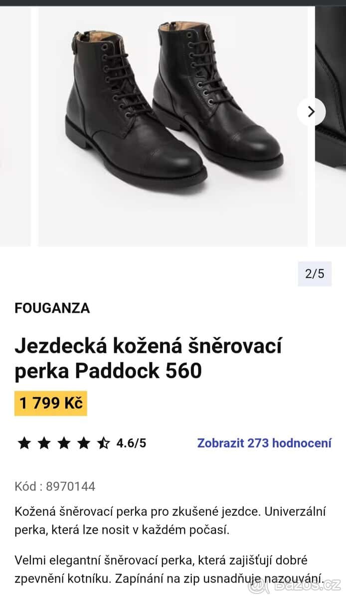 Jezdecká perka 2