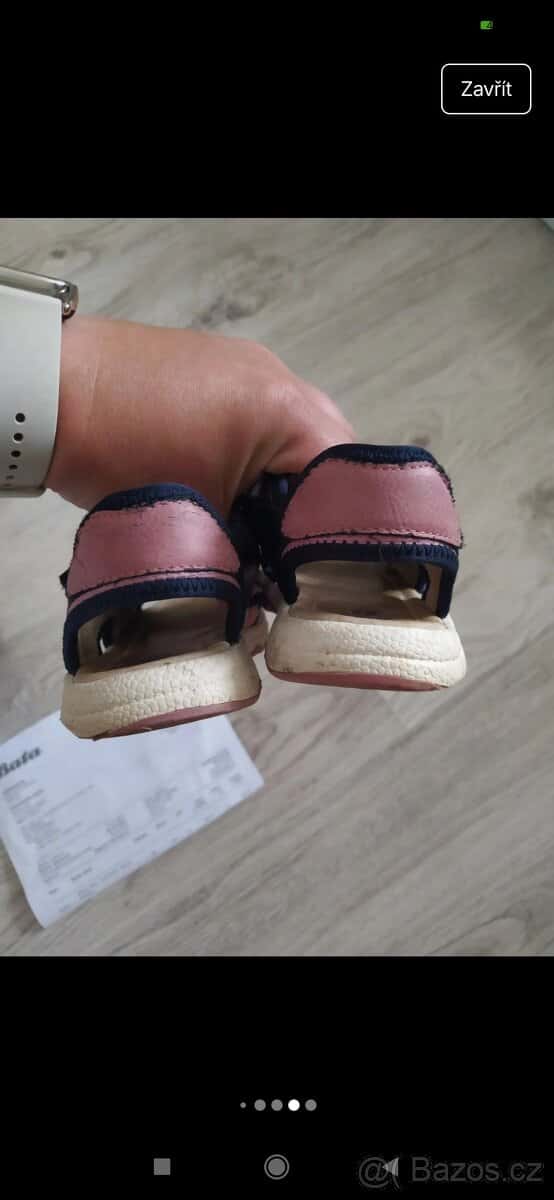 Dívčí sandále Baťa 28. 4
