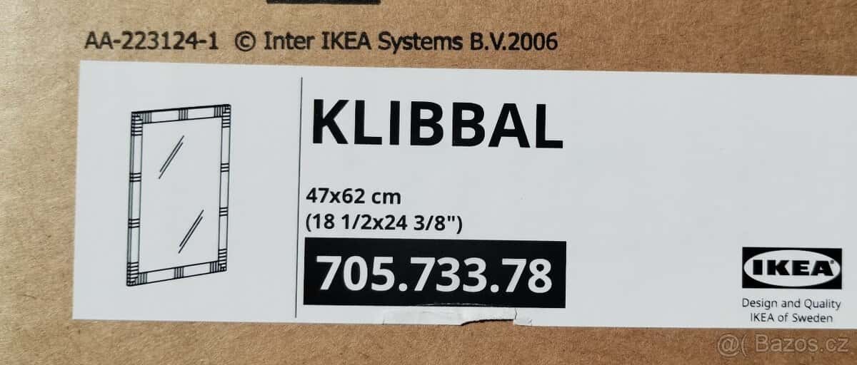 Zrcadlo Ikea 3