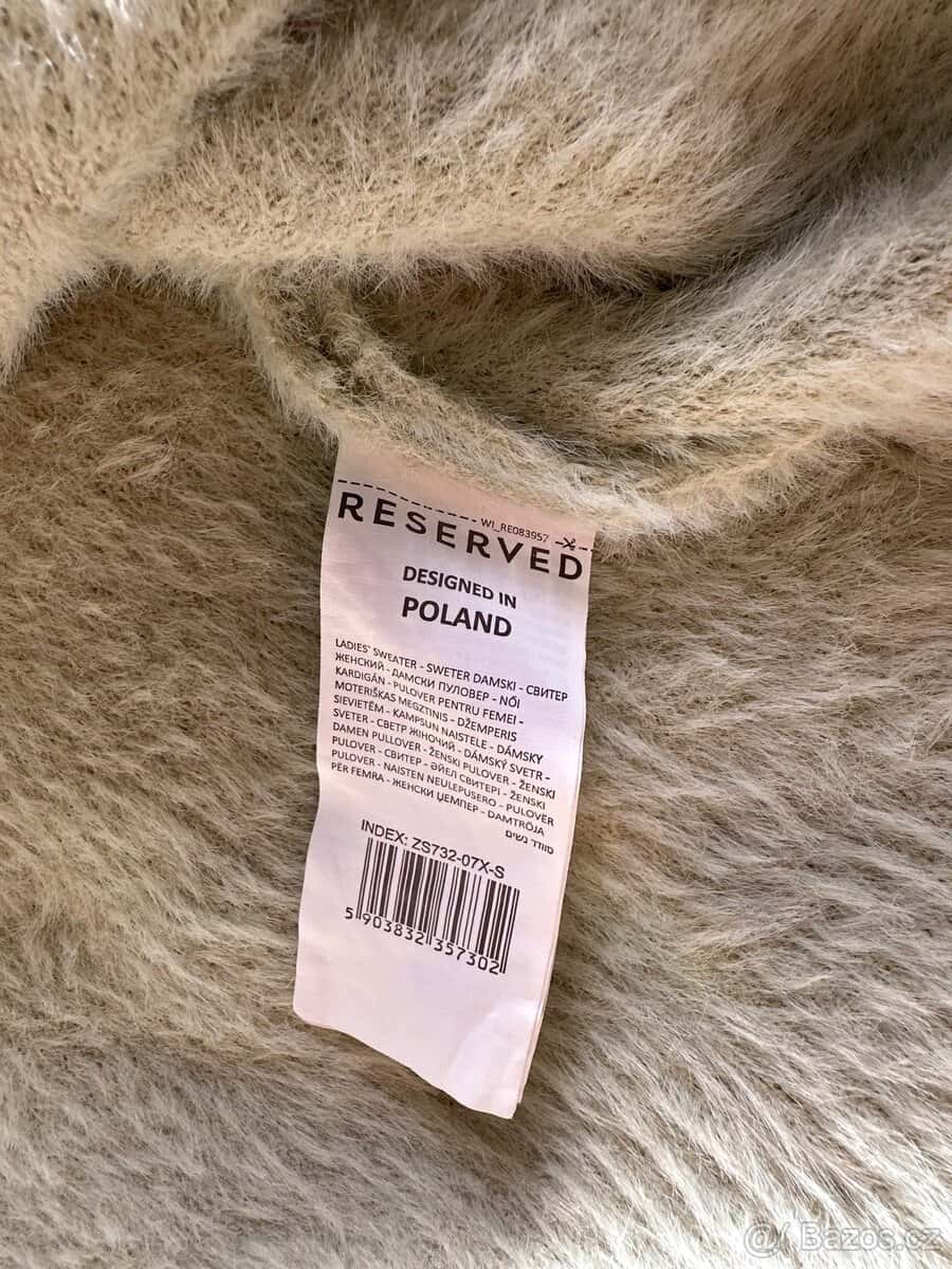 Svetr Reserved S 3