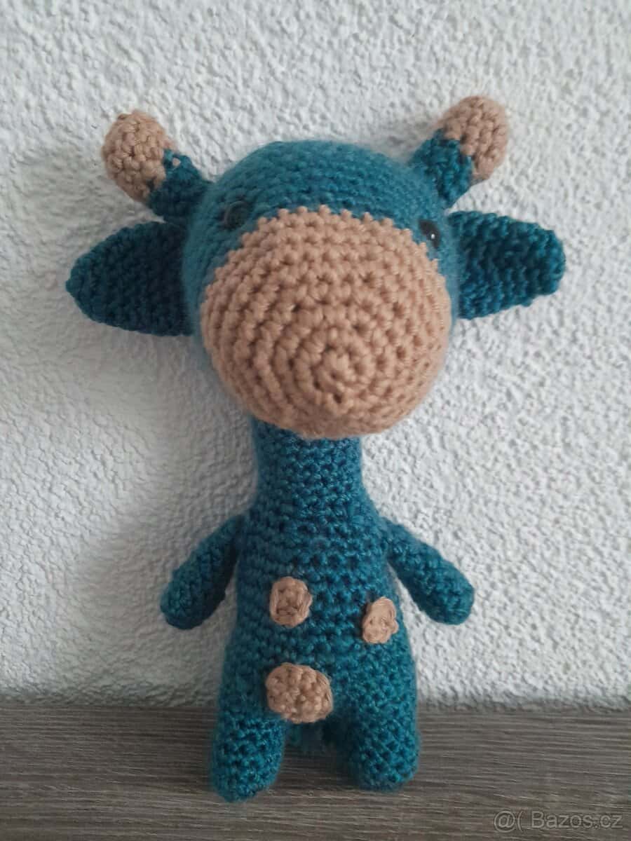 Háčkovaná žirafa 3