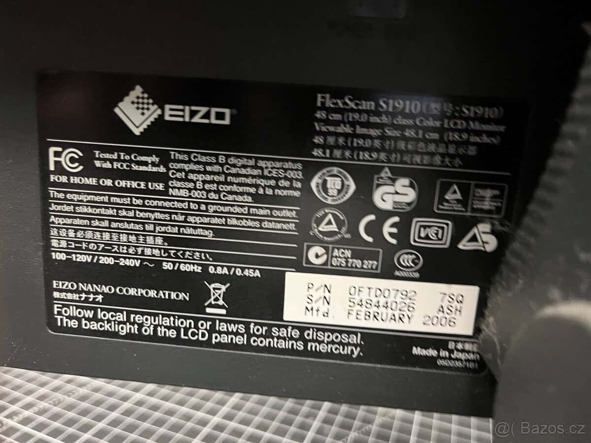 Eizo S1910 3
