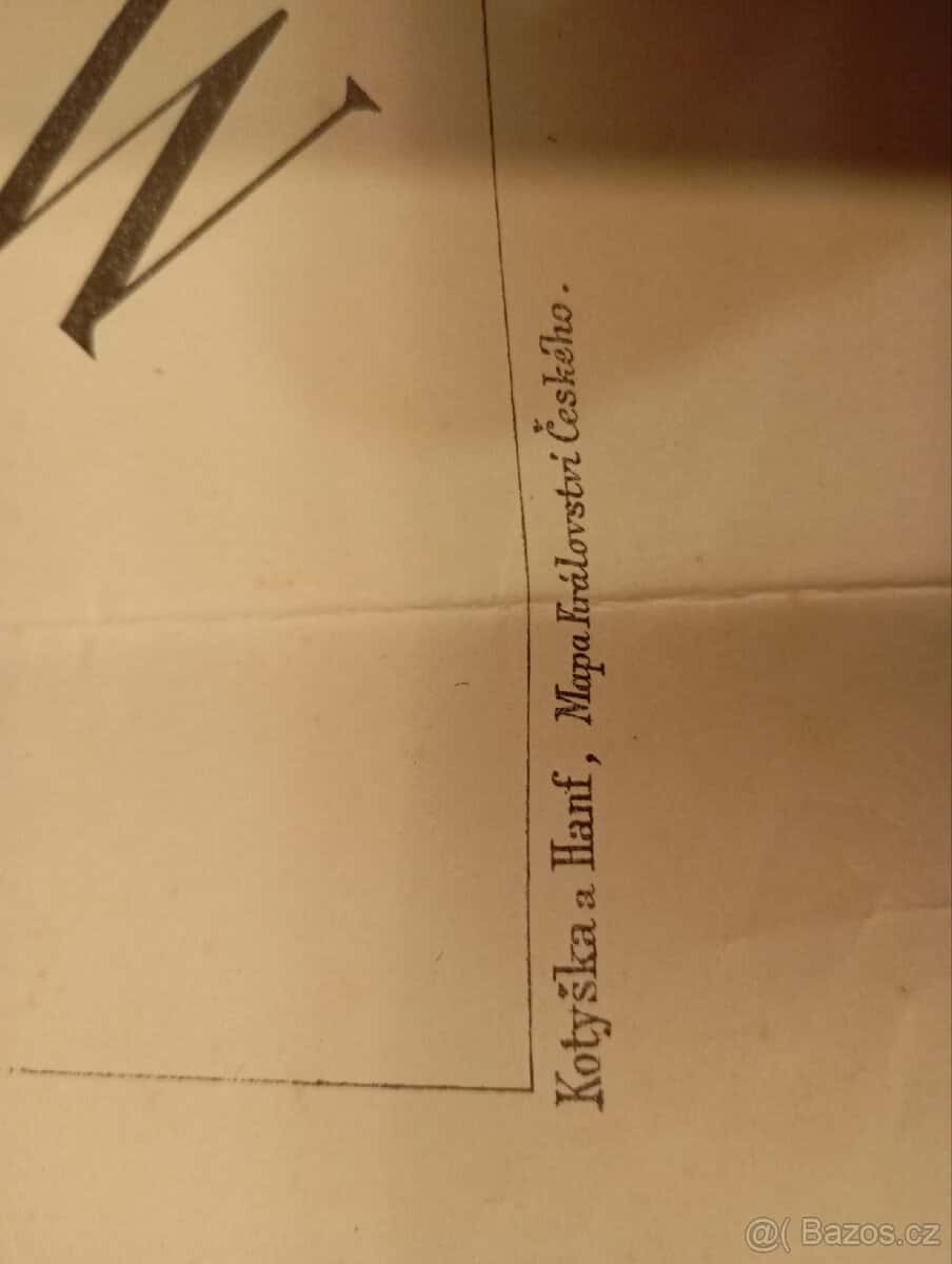 Stará mapa Morava 3