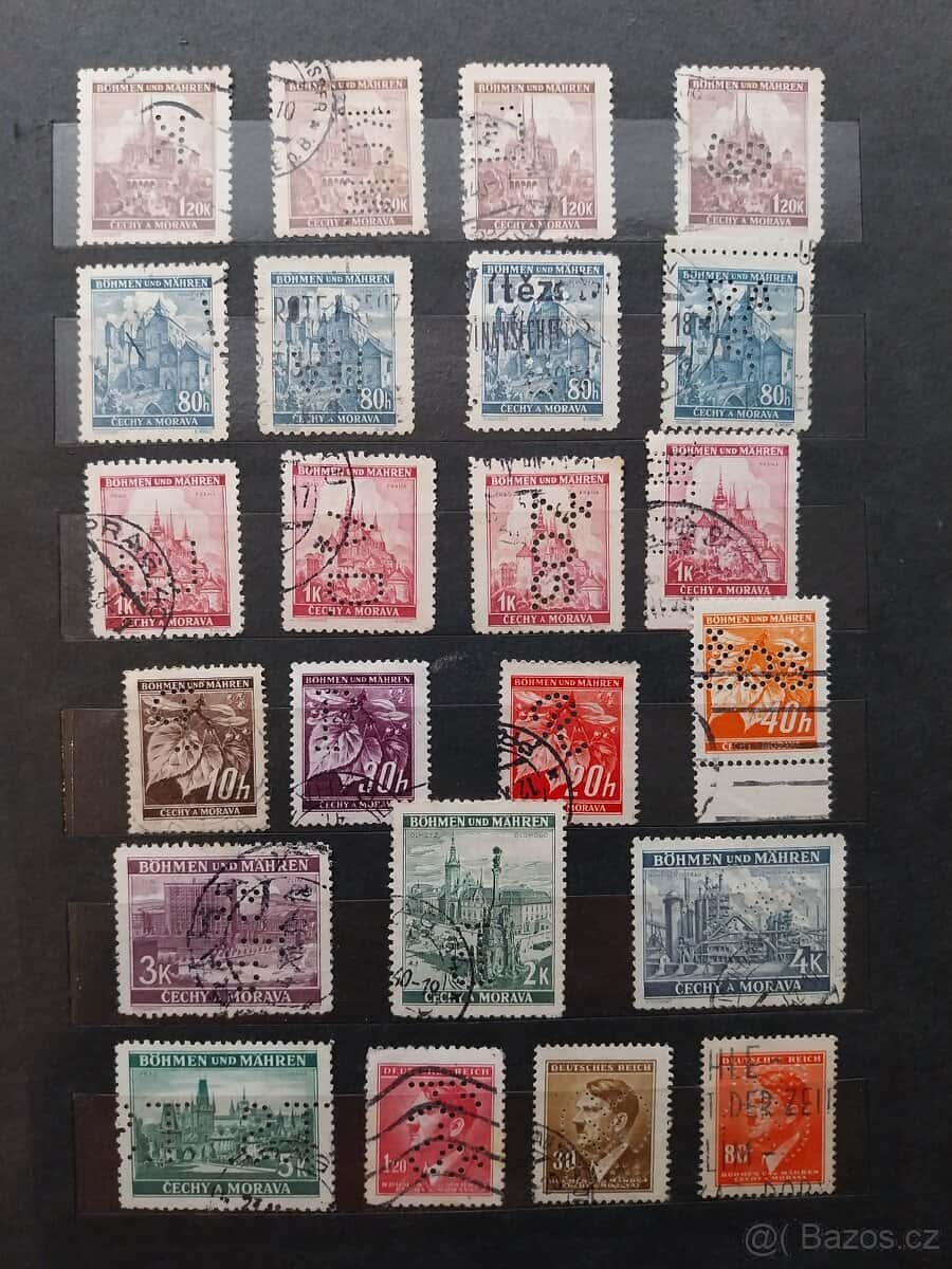 Protektorát perfin 1