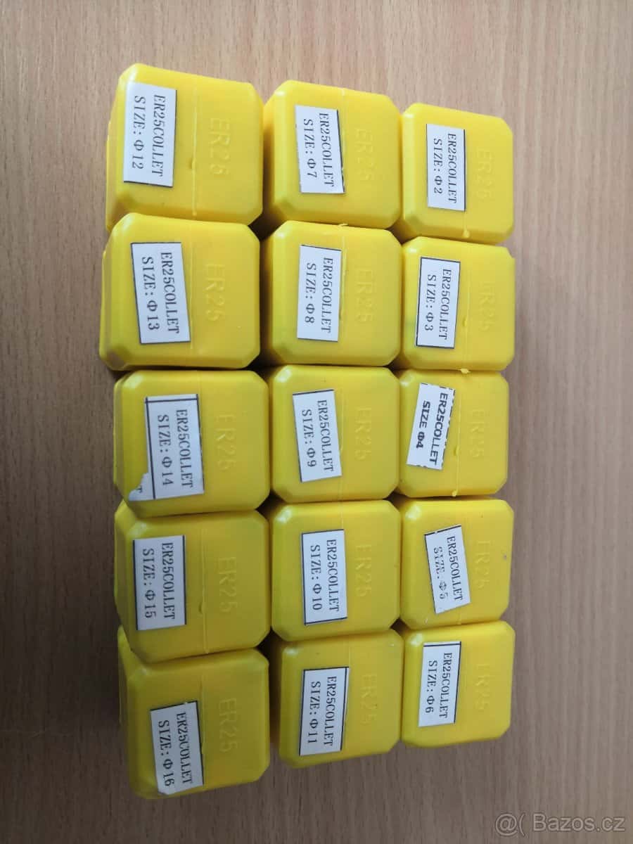 Sada Kleštin ER25 -15ks 3