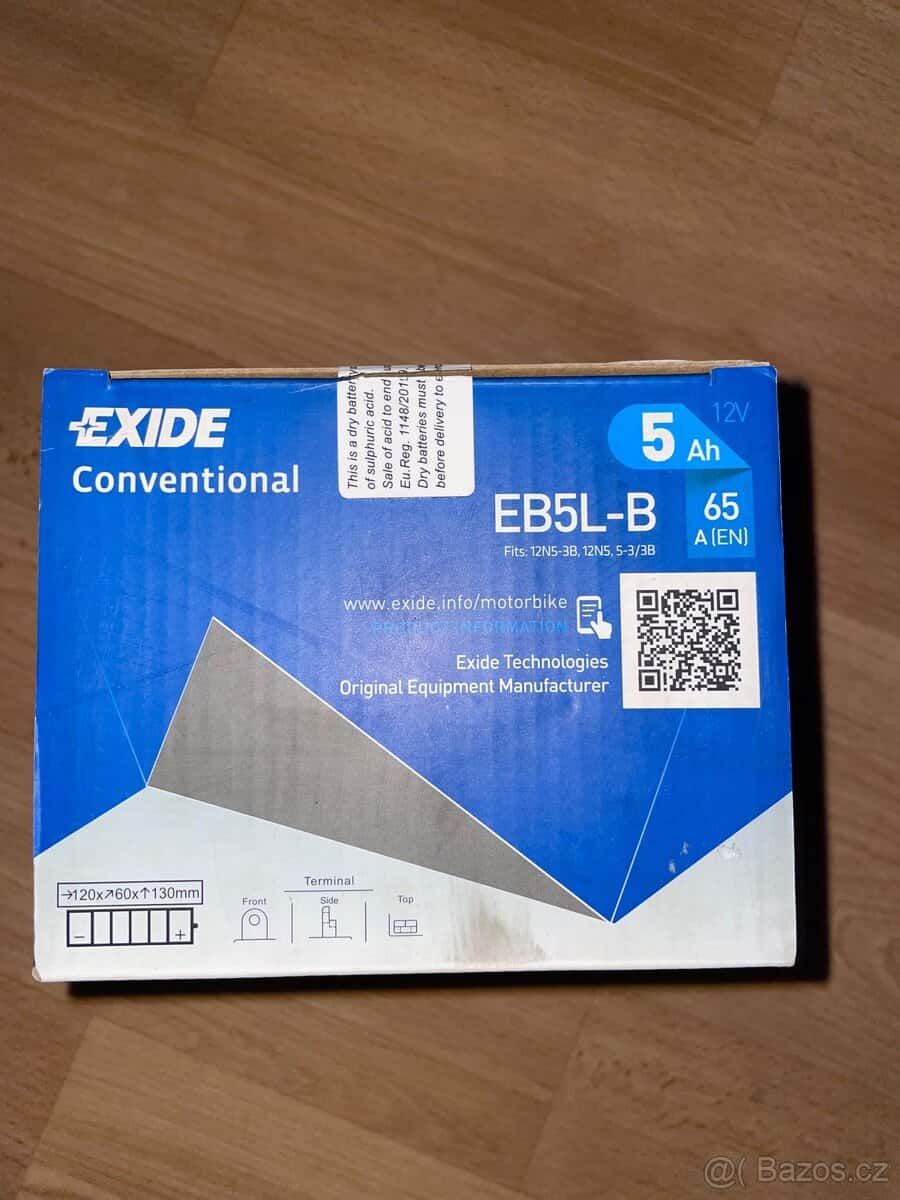 Nový akumulátor Exide 2