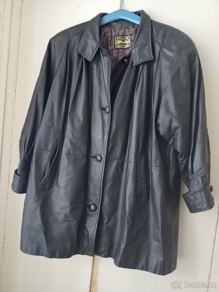 Dámský kožený kabát 3