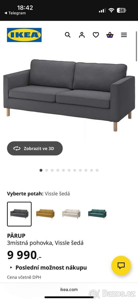 Sedačka IKEA 5