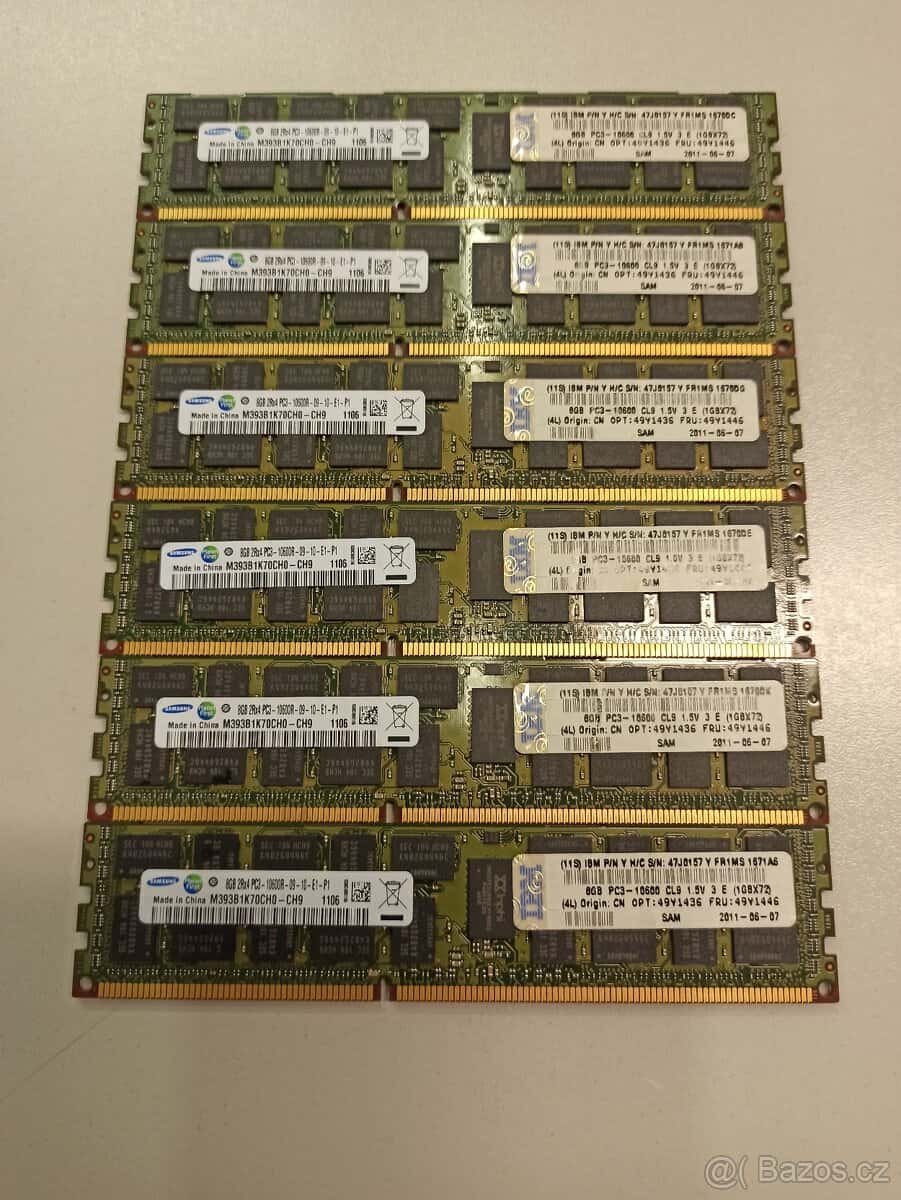 Paměti do serveru 1