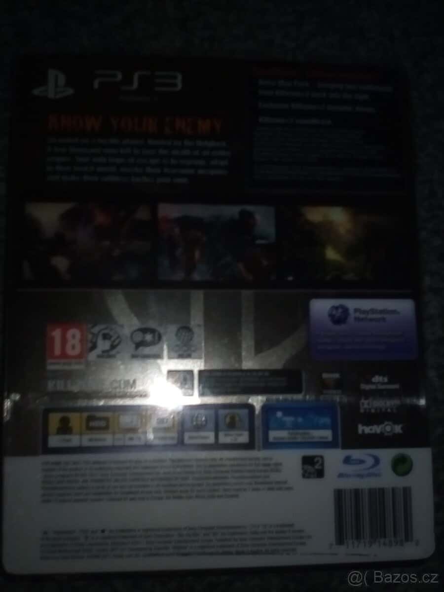prodám Killzone na PS3 5