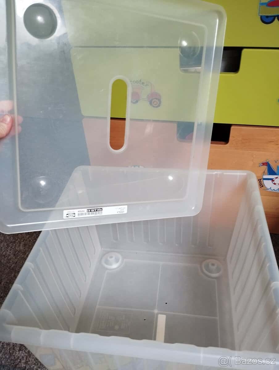 Plastový box ikea 2