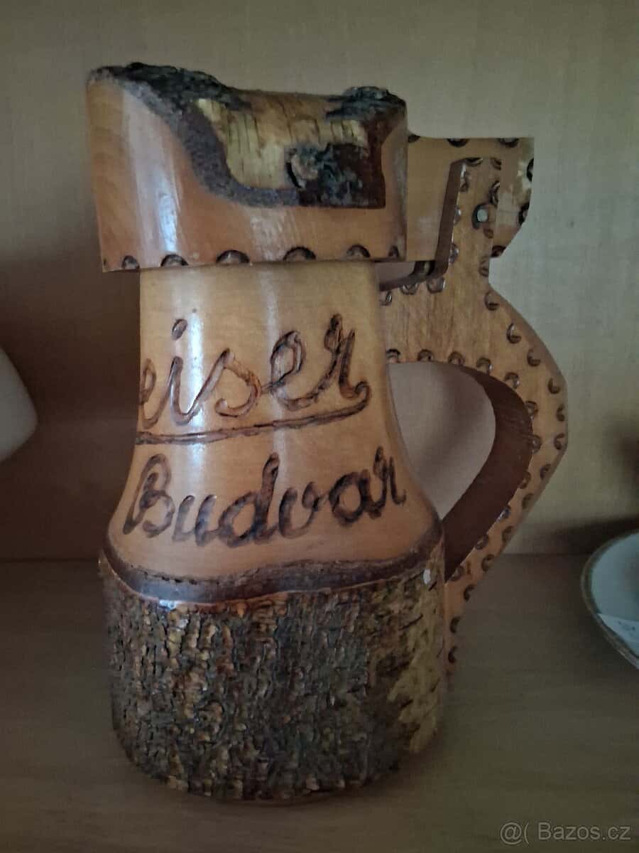 Dřevěný půllitr 1