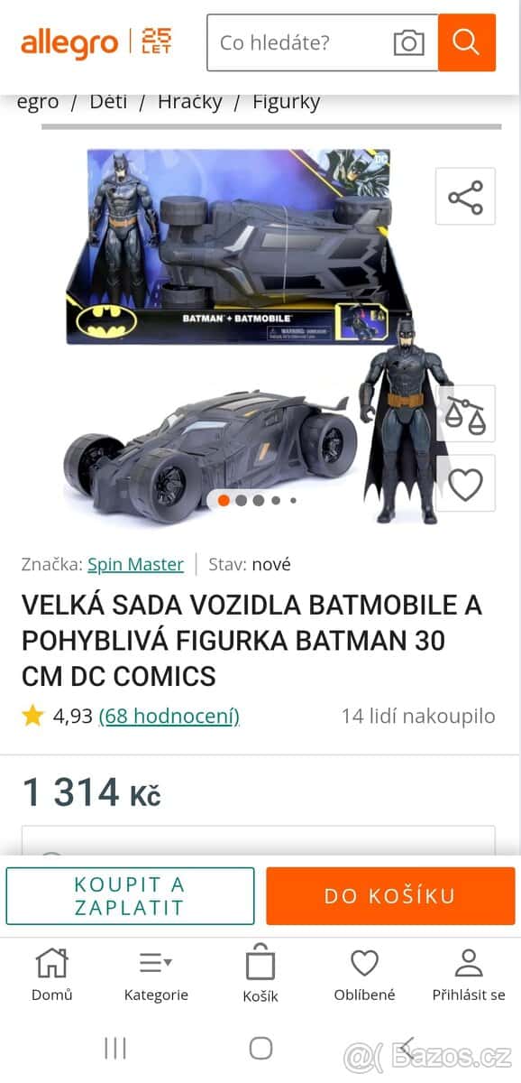 Batman a Batmobile 9