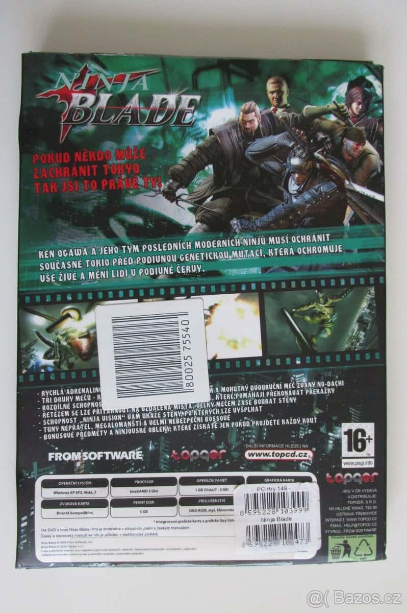 PC hra - NINJA BLADE 3