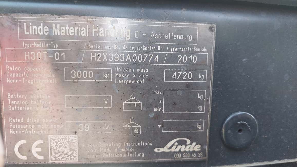 Linde H30T 5