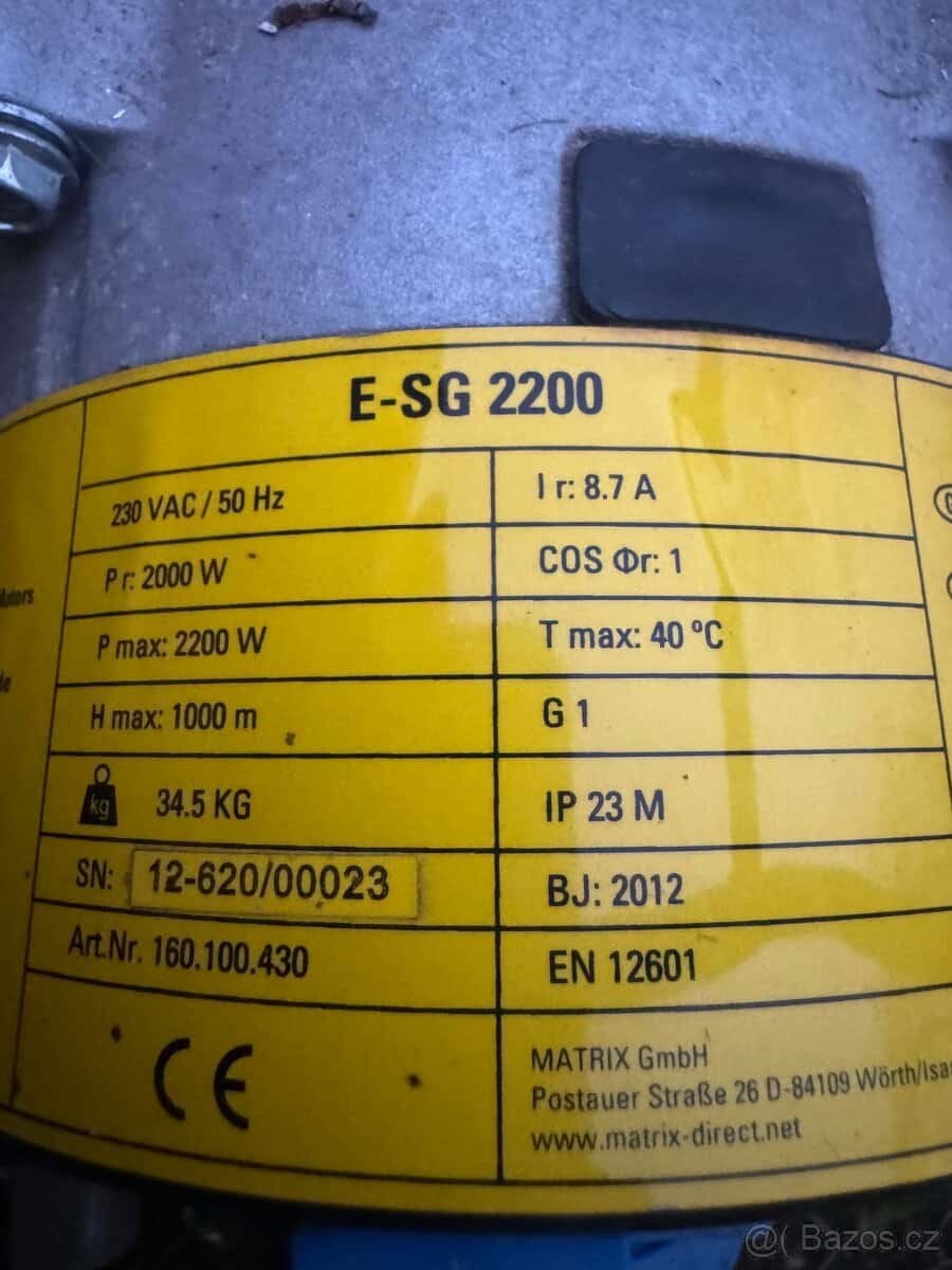 Elektrocentrála STANLEY 7