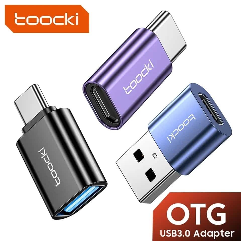 3x Redukce USB A, C, Micro 1