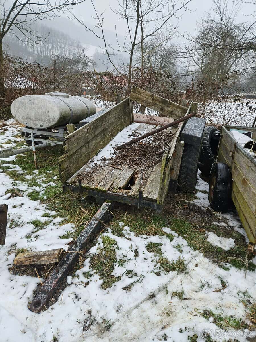 Dvoukolový vlek  - dvoukolka 2