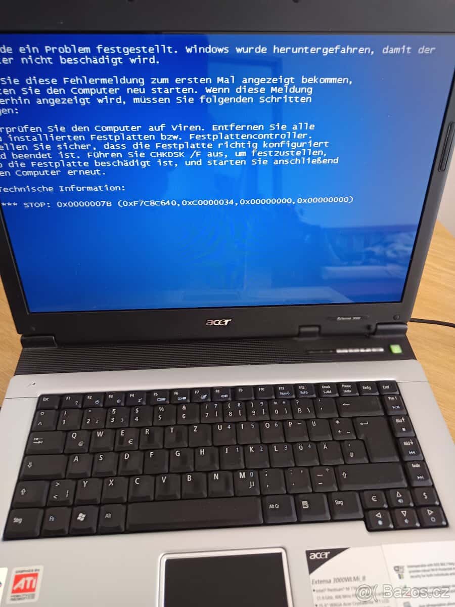 Notebook ACER EXTENSA 5