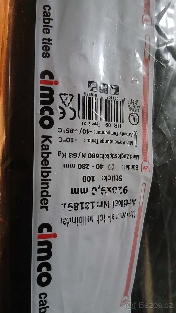 Cimco cable ties 1