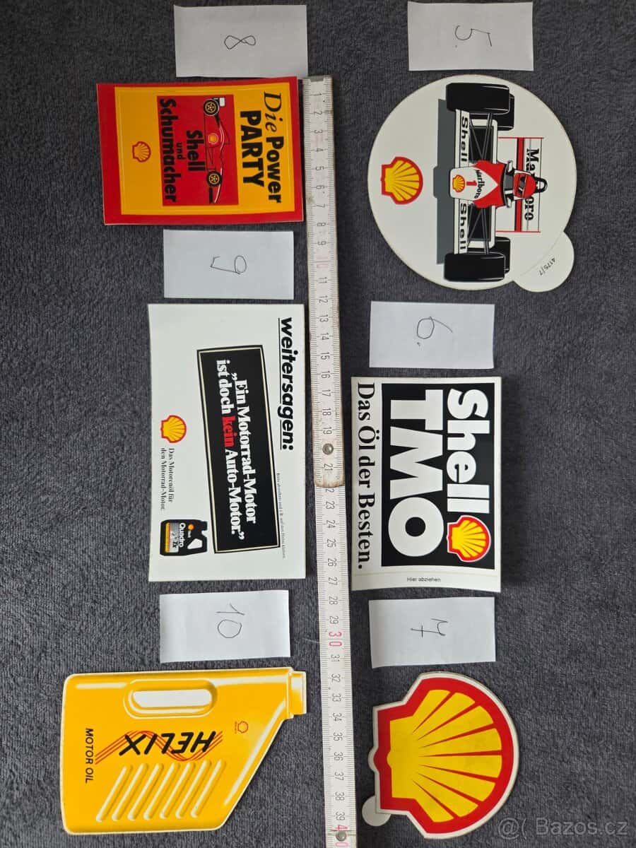 Sběratelské samolepky 12