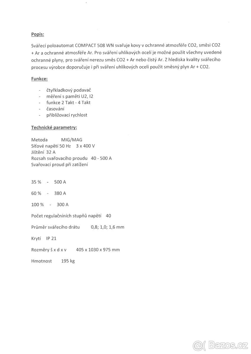 Svářečka COMPACT 5