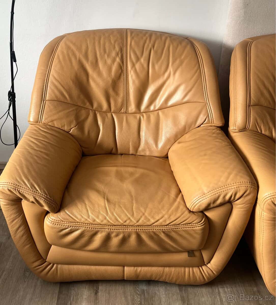 Kožená sedačka 2