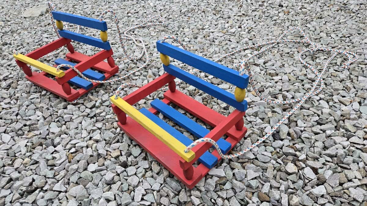 Houpačka dřevěná WIKI 2