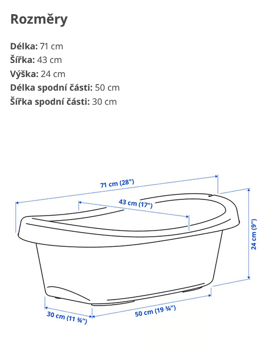 dětská vanička Ikea 5