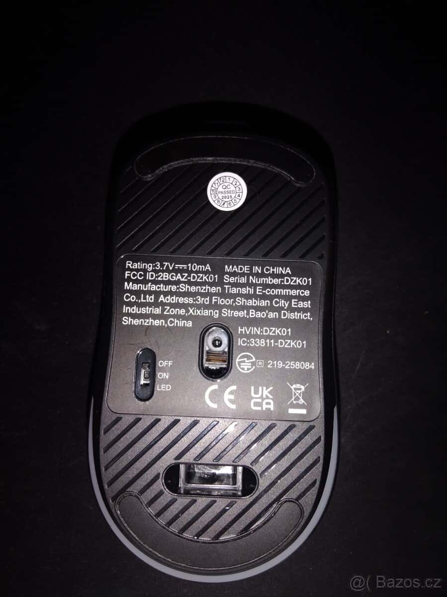 Herní myš attack shark 2