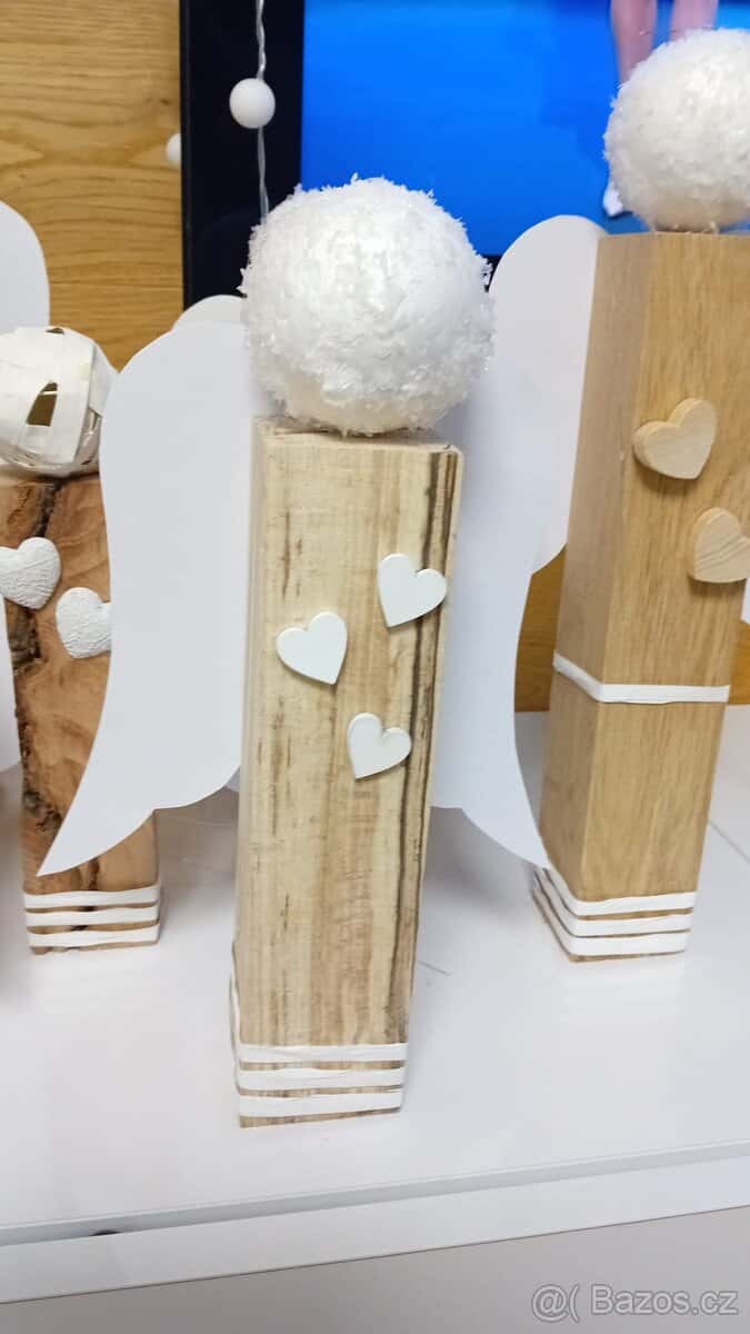 Dřevěné andělíčky 1