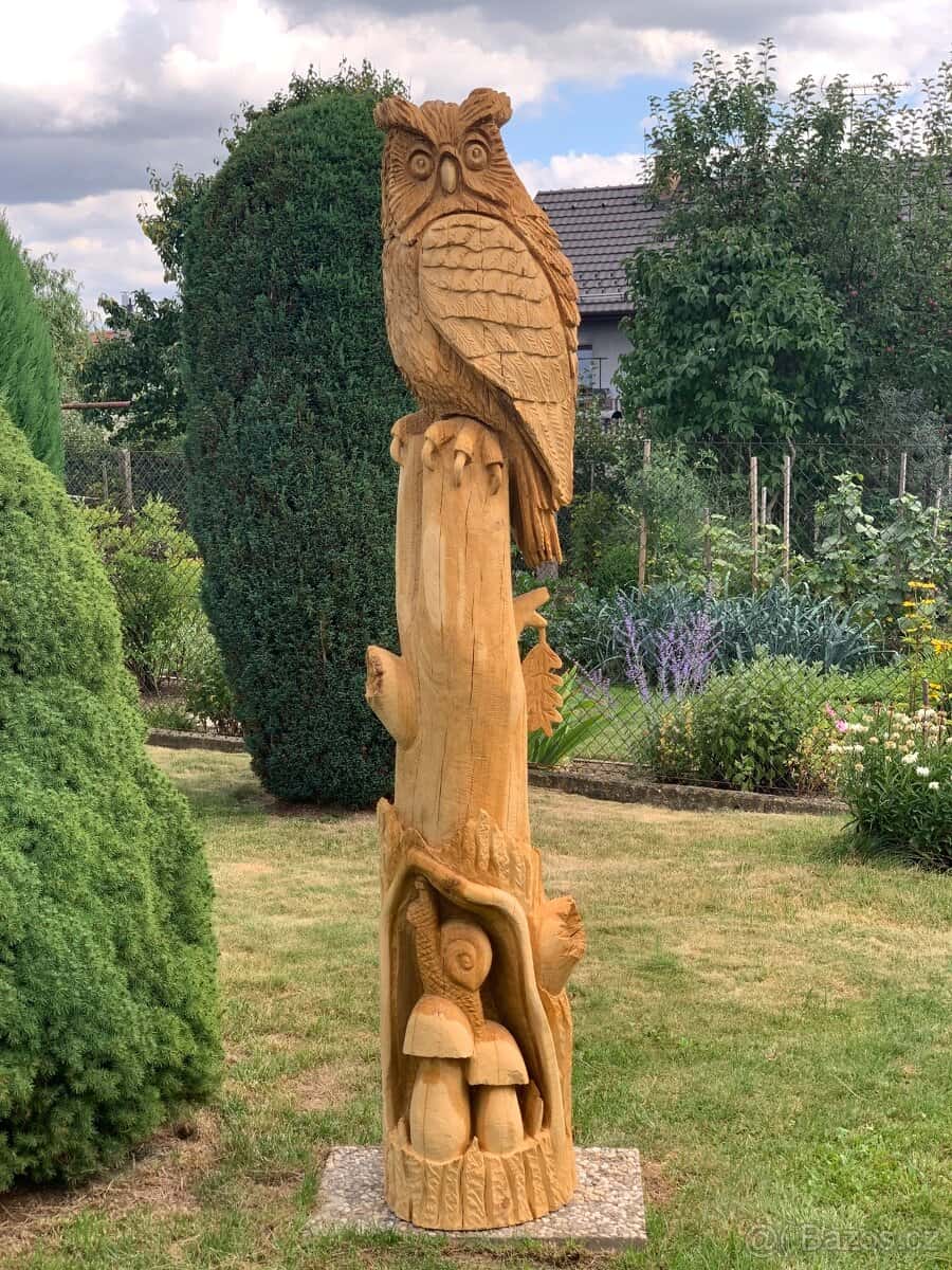 Dřevěná socha 3