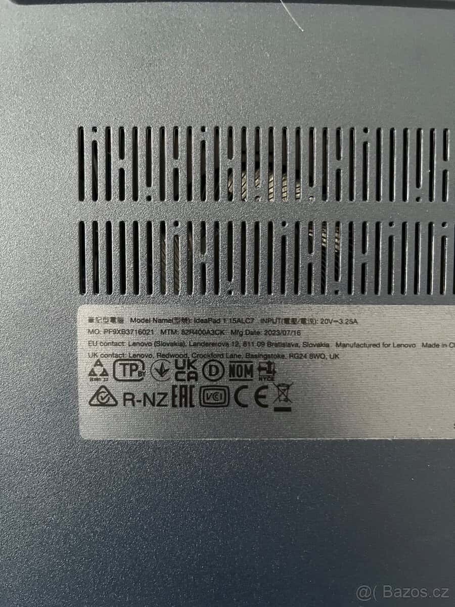 Prodám notebook Lenovo 3