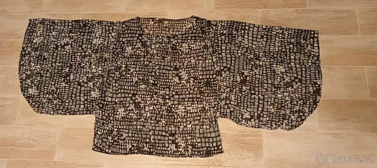 halenka černá šedá 3