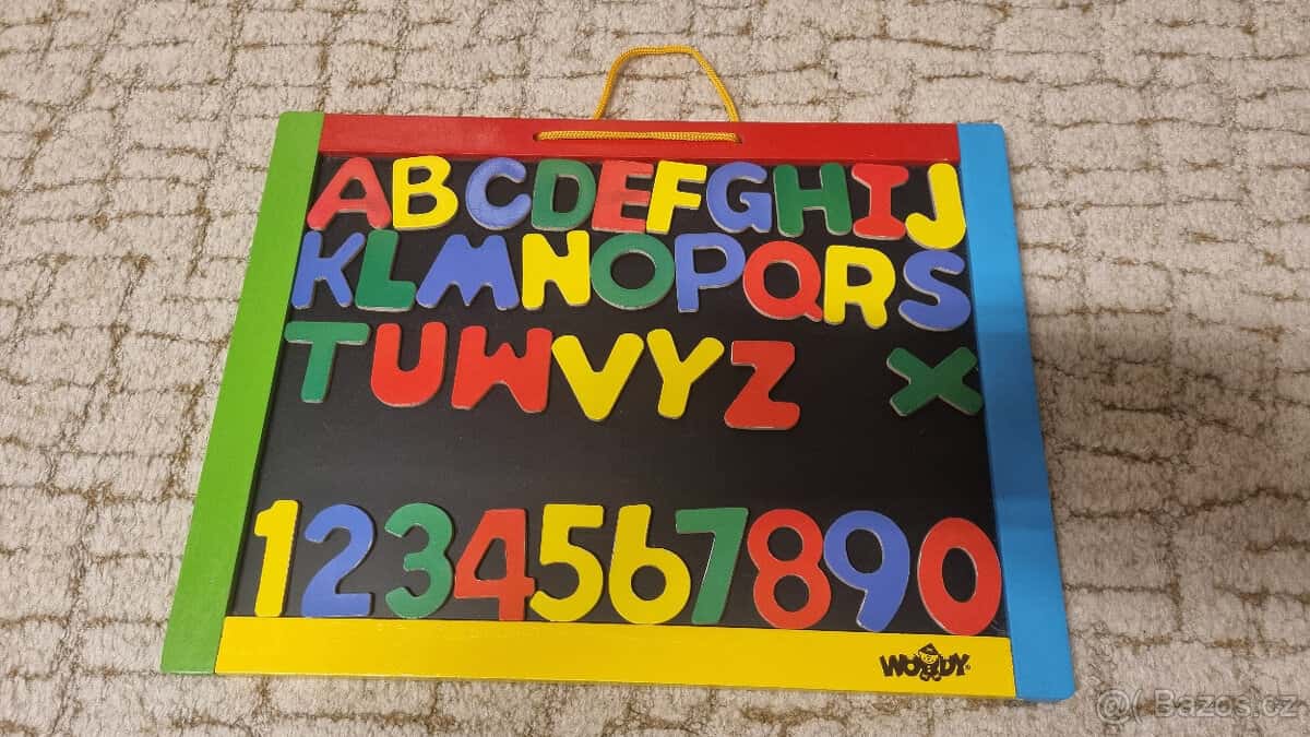Magnetická abeceda 1