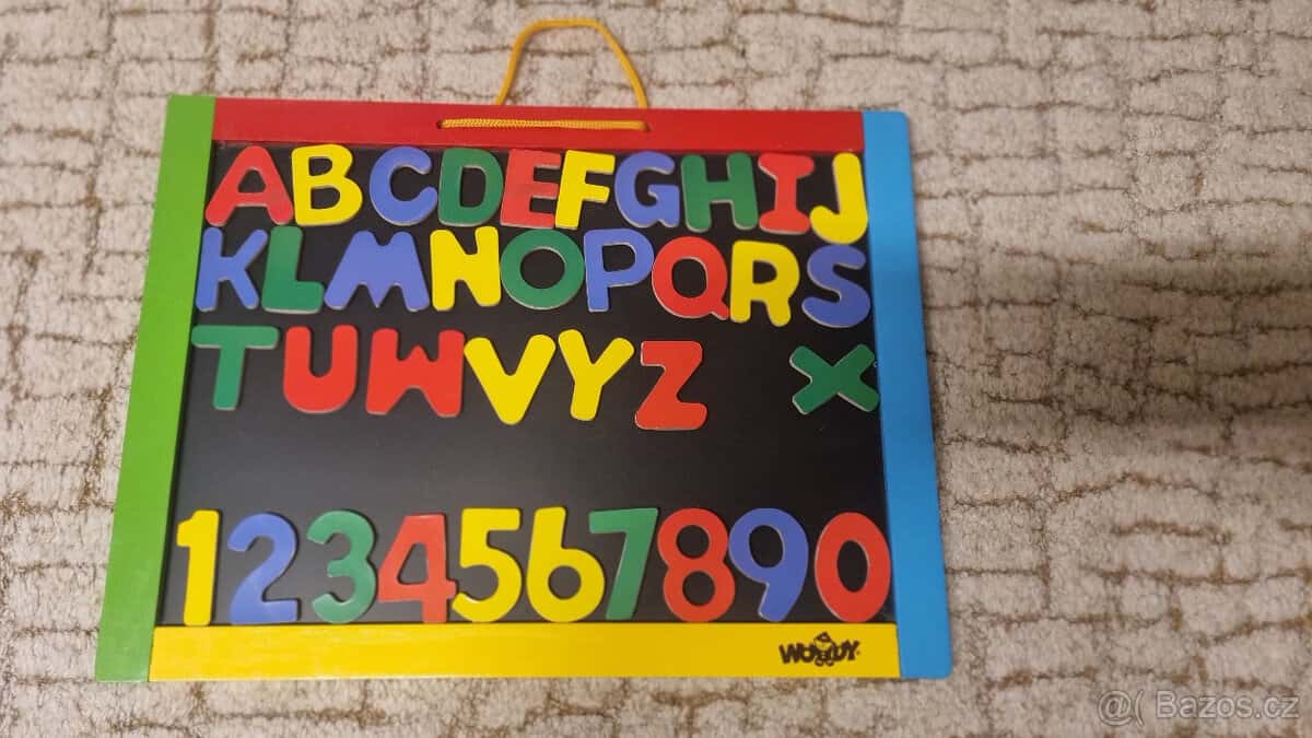 Magnetická abeceda 4