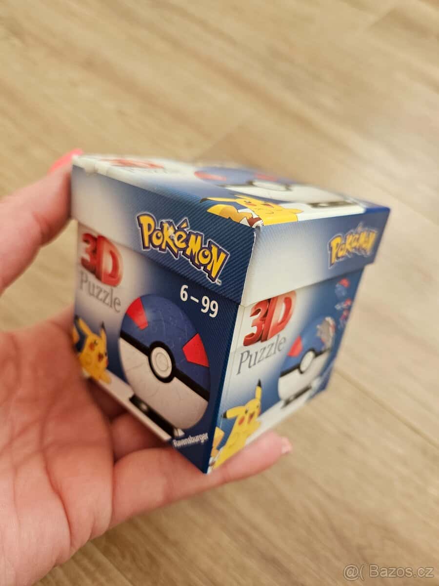 3D puzzle Pokémon - modrý 4