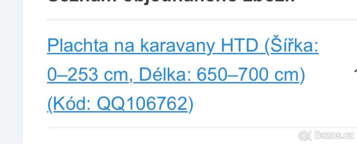 Plachta na karavan 4