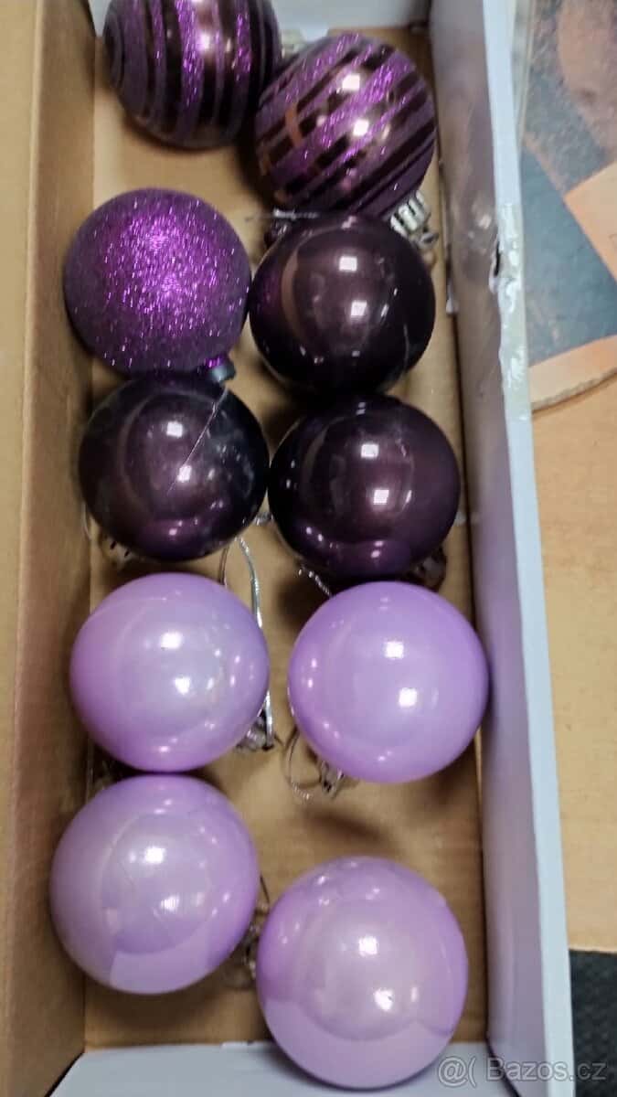 Vánoční ozdoby 2 4