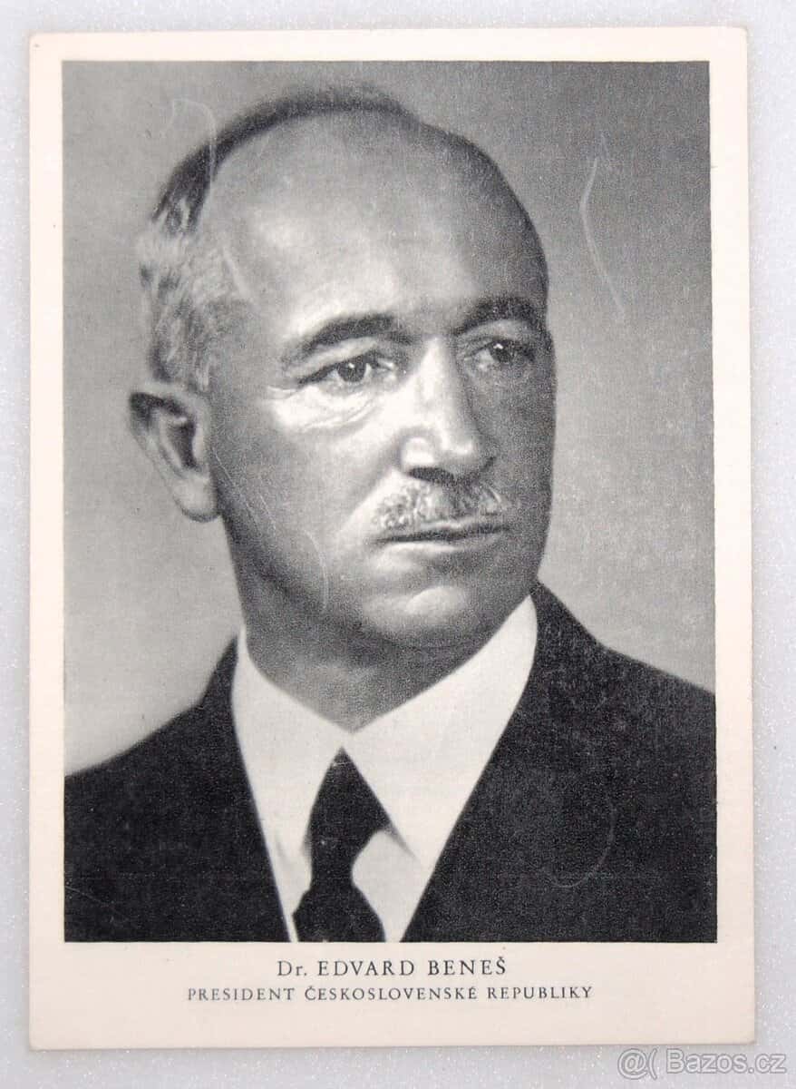 Pohlednice E.Beneše 2