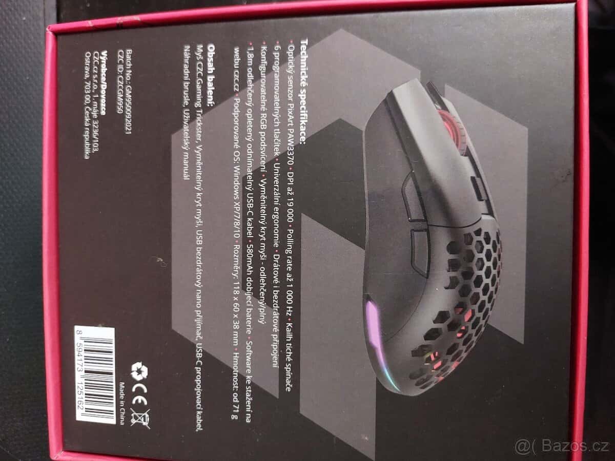 herní myš czc Thicker 5