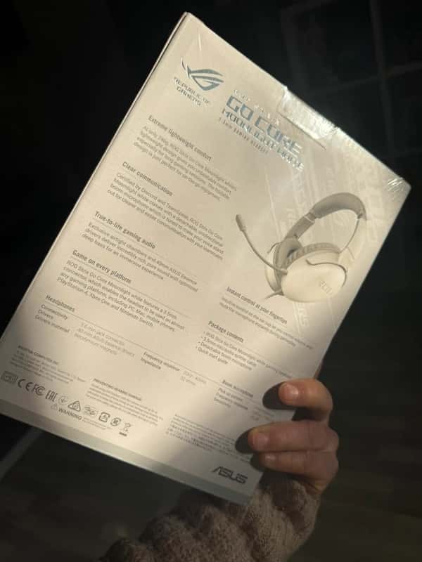 Sluchátka ROG Go Core 2