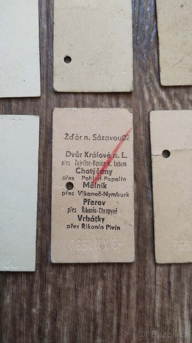 Kleště a jízdenky 10