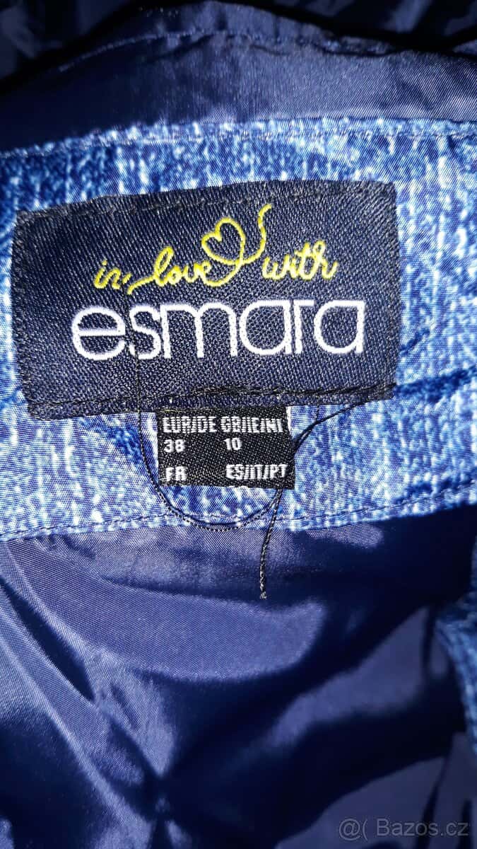 Modrá bunda M - Esmara 3