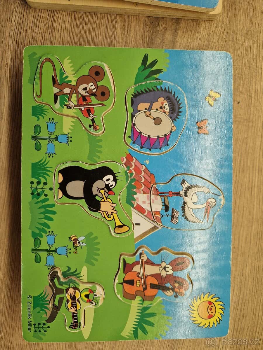 dřevěné puzzle 3