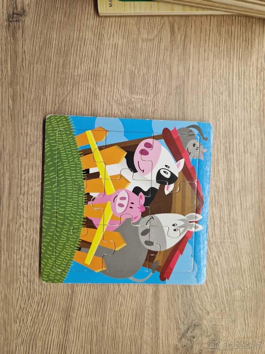 dřevěné puzzle 6